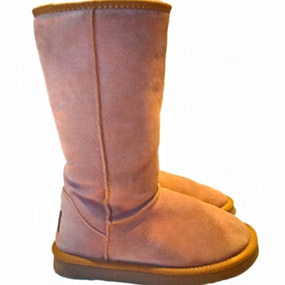 Ugg Classic Tall Tan Sheepskin & Wool Boots